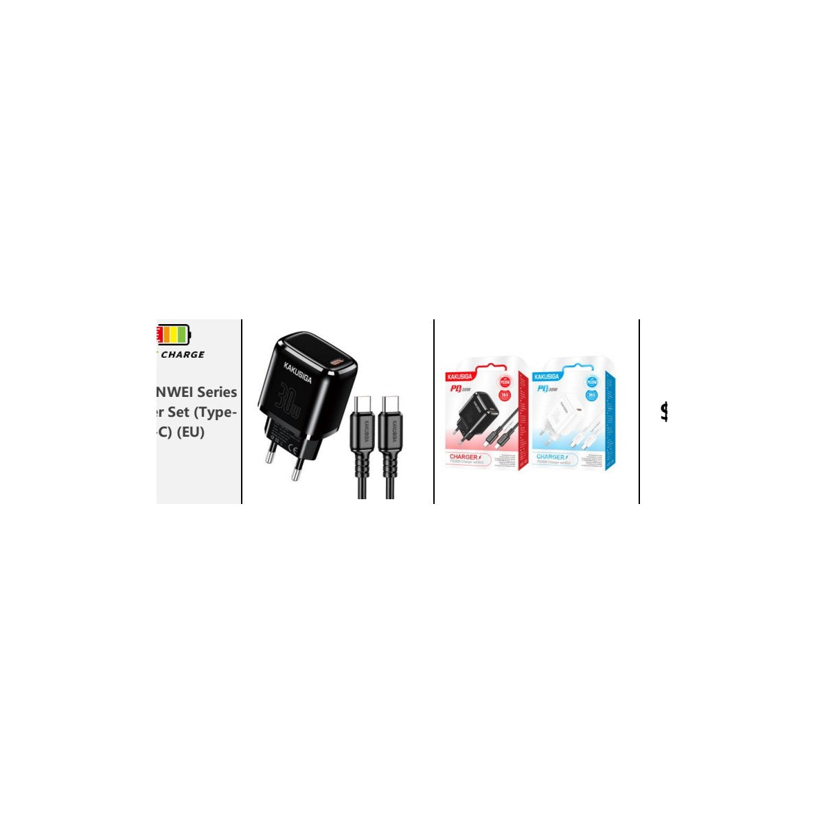 Cargador KAKU KSC-1624 USB-C a USB-C