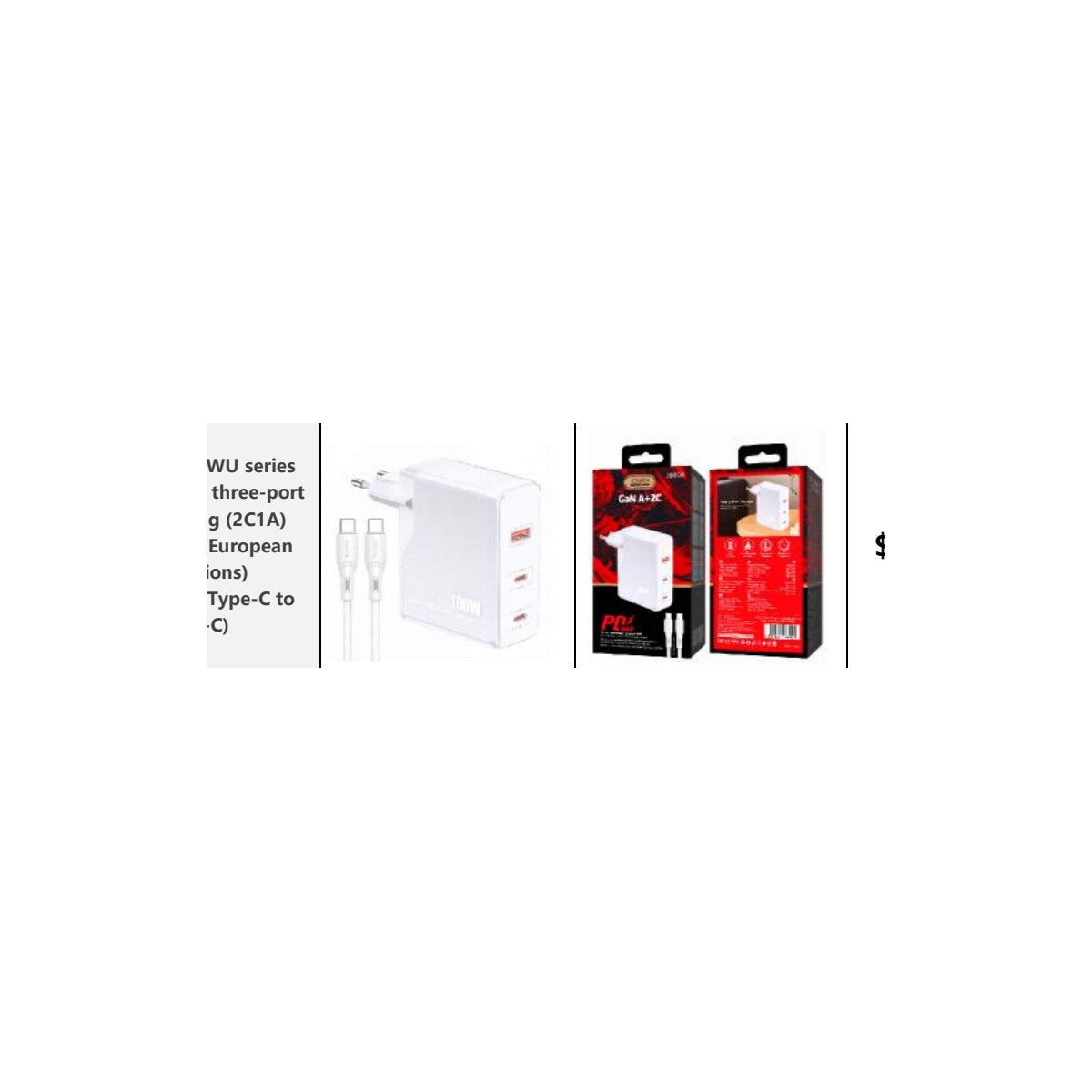 Cargador SOKADE JB060 USB-C a USB-C
