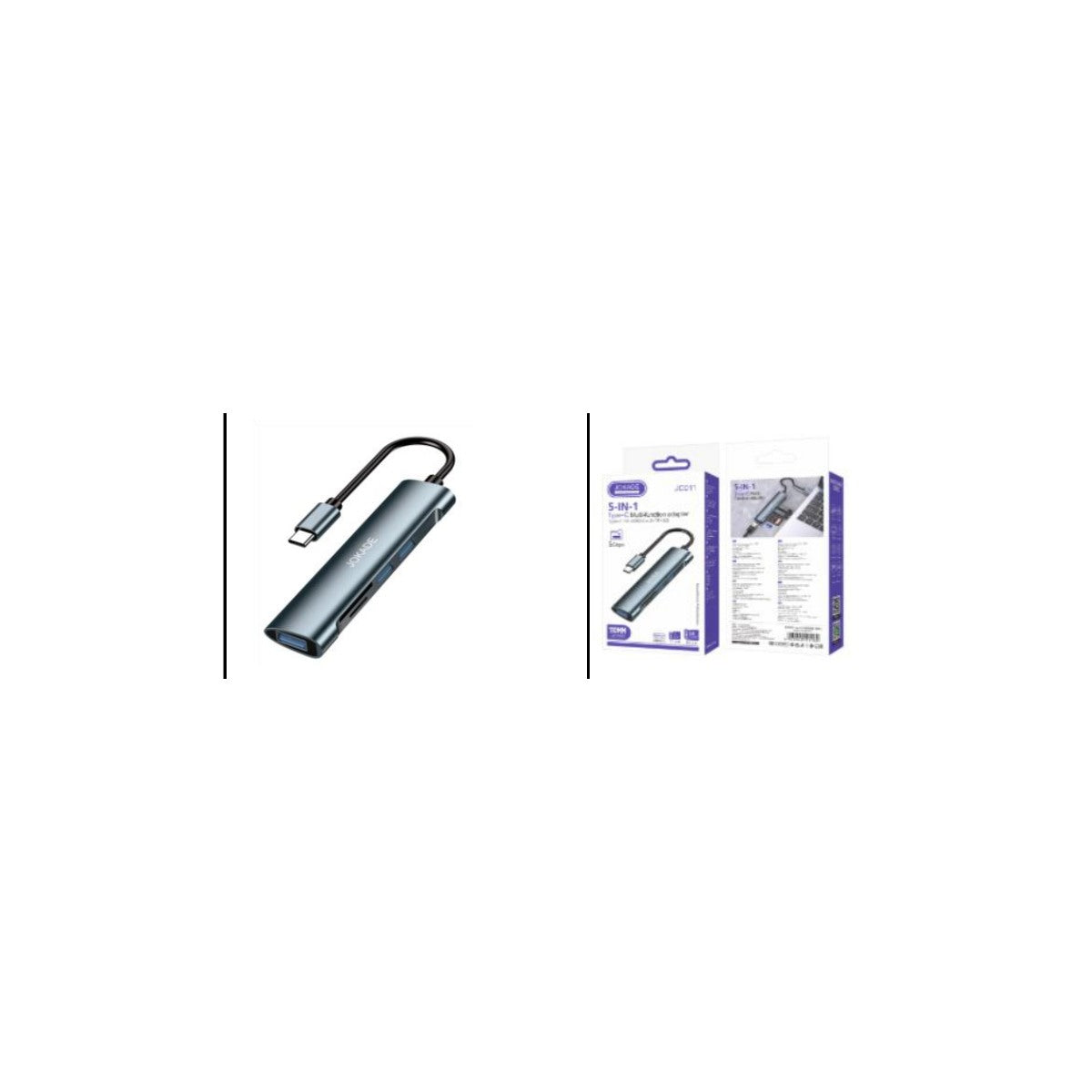 Adaptador multipuerto SOKADE JC011 USB-C