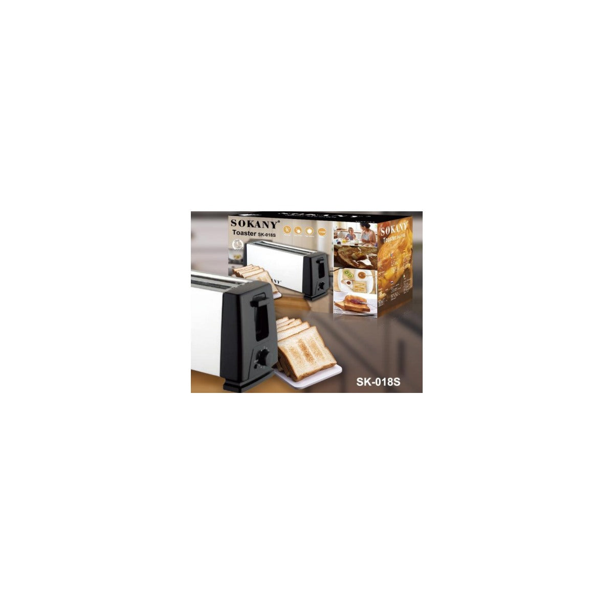 Tostadora SOKANY HJT-018S