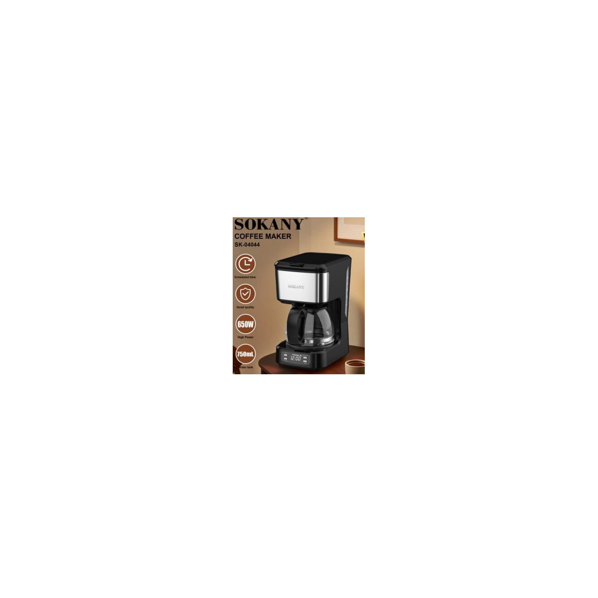 Cafetera SOKANY SK-04044