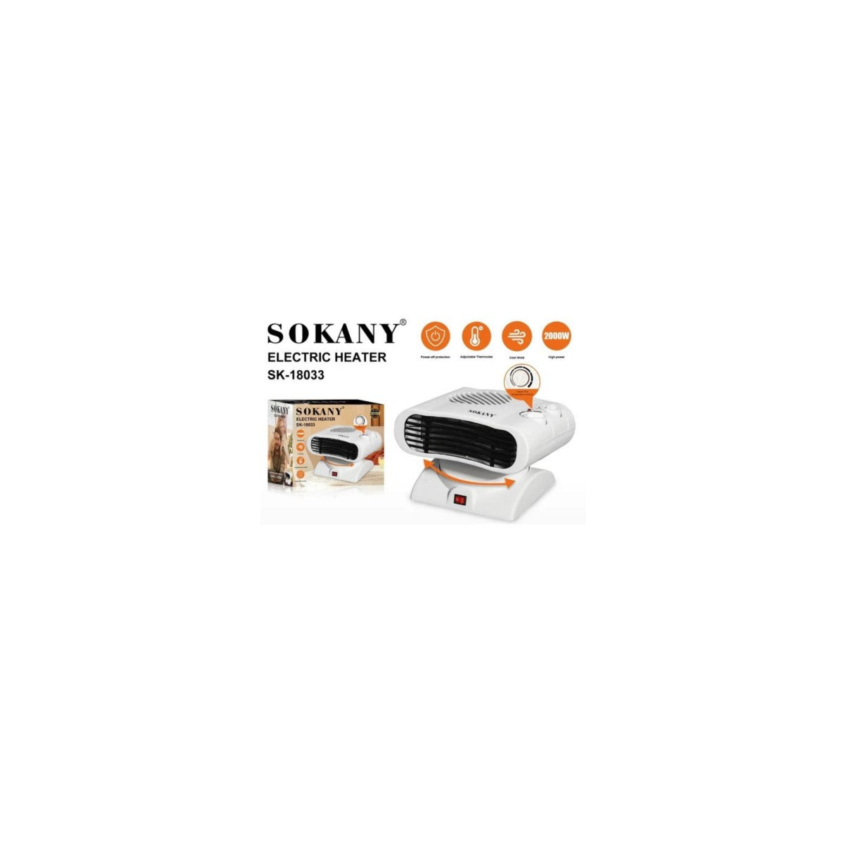 Climatización SOKANY SK-18033