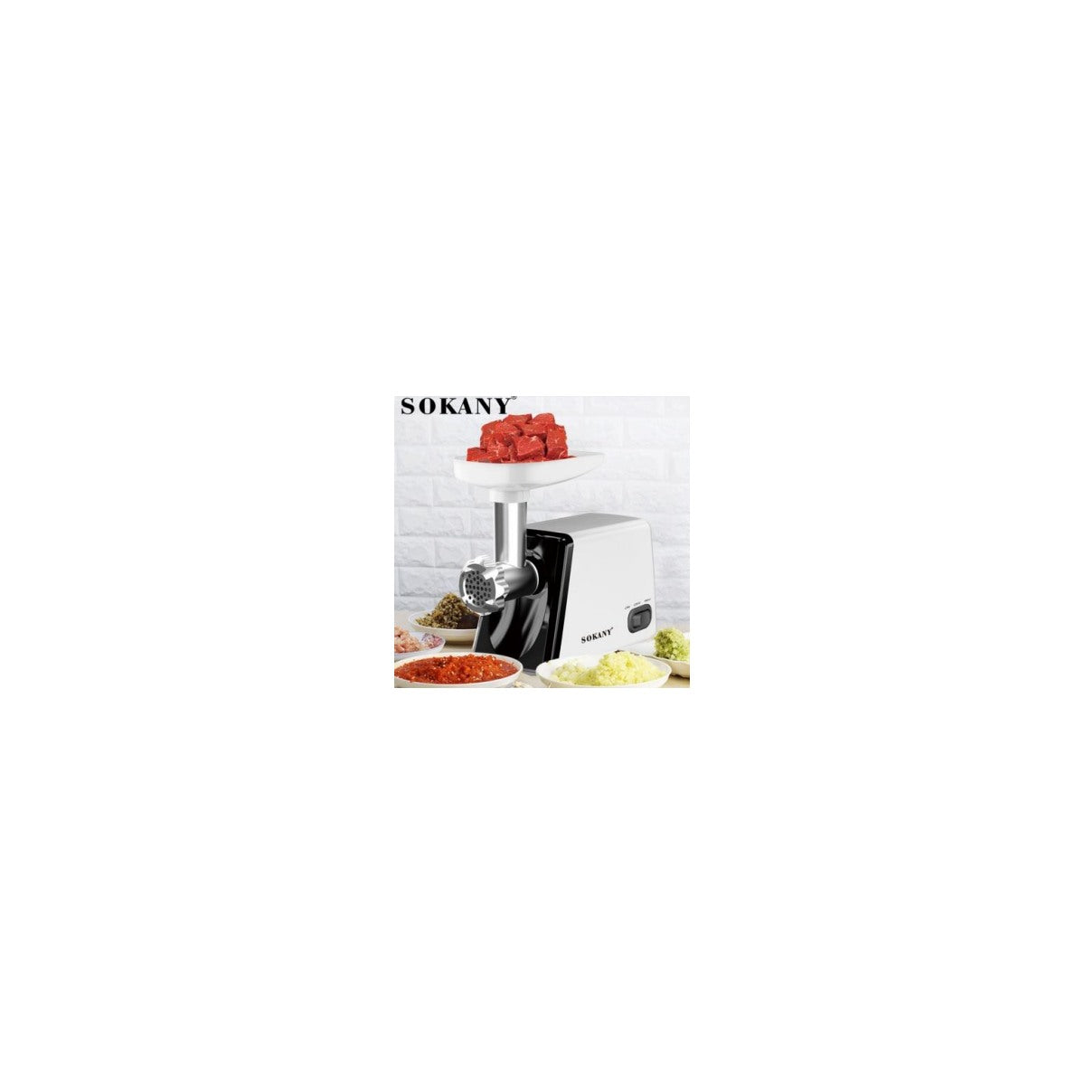 Picadora de carne SOKANY SK-312