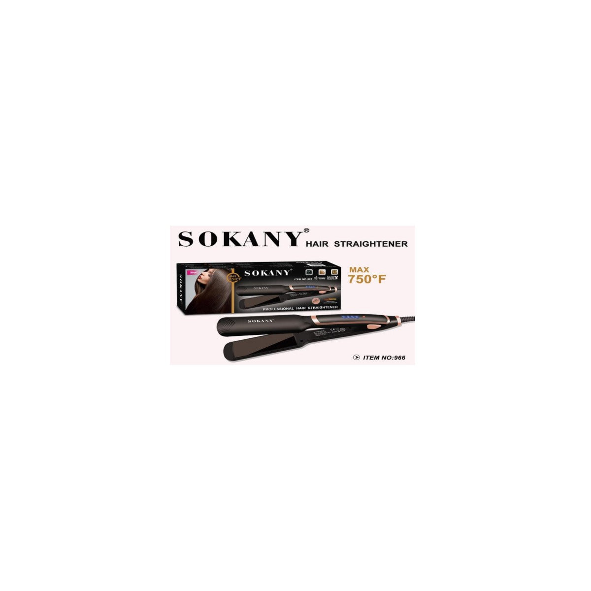 Plancha de pelo SOKANY SK-966
