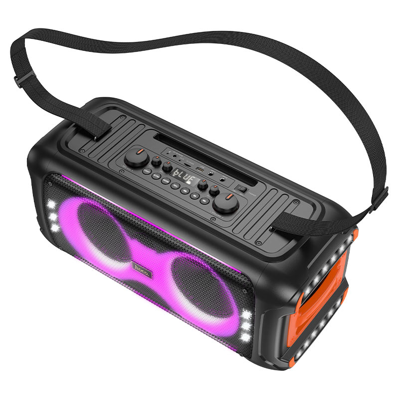 Parlante Bluetooth HOCO HA9 con 2 Micrófonos para Exterior