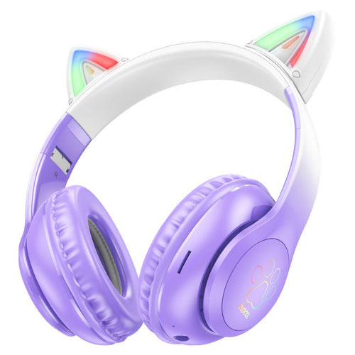 Auriculares Bluetooth HOCO W42 Orejas de Gato