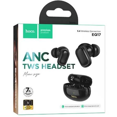 Auriculares TWS Bluetooth HOCO EQ17 con ANC